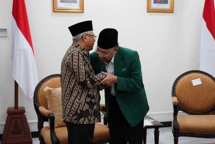 Wakil Presiden RI KH Maruf Amin menerima Pengurus Besar Mathla