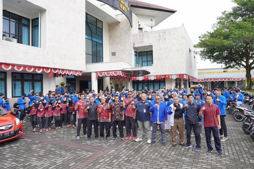 Sebanyak 134 atlet UMP yang mengikuti Ajang Pekan Olahraga Mahasiswa Jawa Tengah.