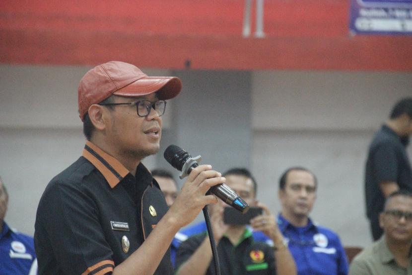 Wakil Wali Kota Depok Ir H Imam Budi Hartono. Survei alumni UI, Lingkar Aktivis sebut elektabilitas Imam Budi tertinggi di Depok.