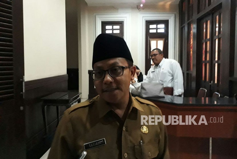 Wakil Walikota Malang, Sutiaji sesuai Rapat Paripurna di Gedung DPRD Kota Malang, Rabu (3/1).