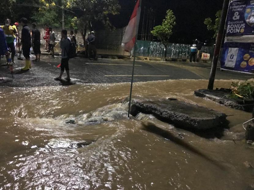 Walhi Lampung sebut proyek Lampung Living Plaza diduga sebabkan banjir di Rajabasa, Bandar Lampung.