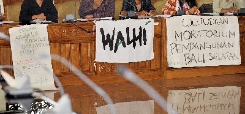 WALHI menolak pelanggaran Perda RTRW (ilustrasi).