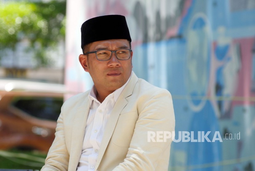 Candidate for West Java governor, Ridwan Kamil.