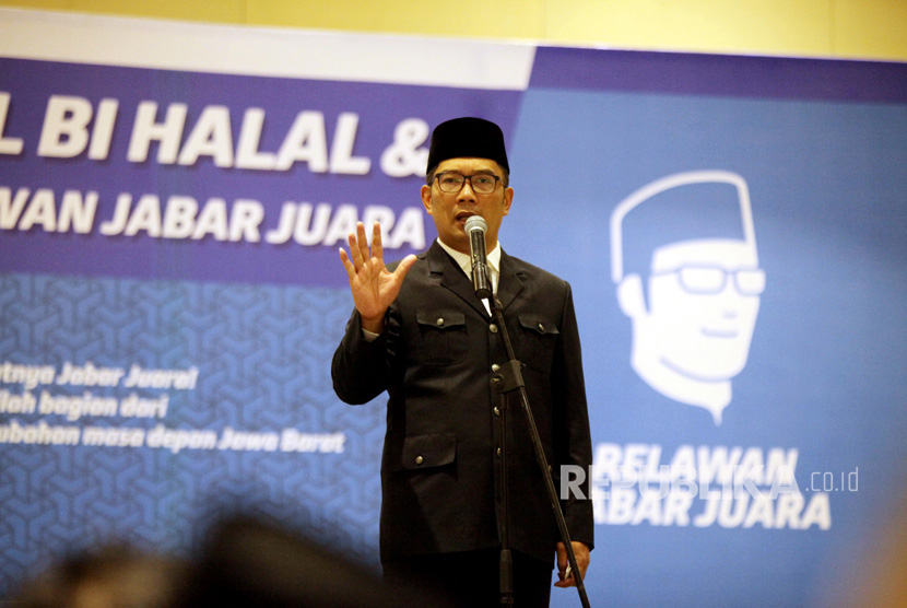 Wali Kota Bandung yang juga bakal calon Gubernur Jawa Barat, Ridwan Kamil.