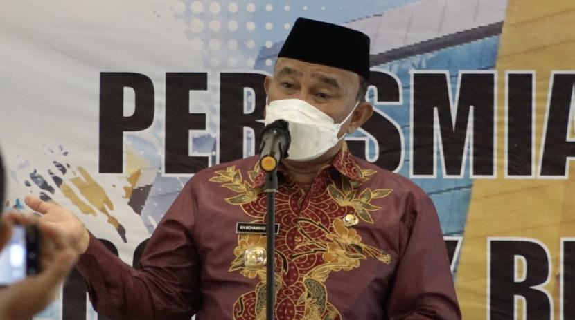 Wali Kota Depok Mohammad Idris meresmikan layanan Emergency Button RS Hermina Depok, Kamis (30/6).