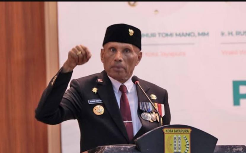 Wali Kota Jayapura, Benhur Tomi Mano menilai pemekaran Papua sebagai upaya pemerataan kesejahtaraan 