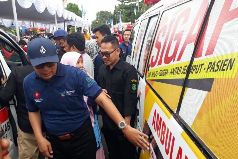 Ambulans Sigap Kota Sukabumi. 