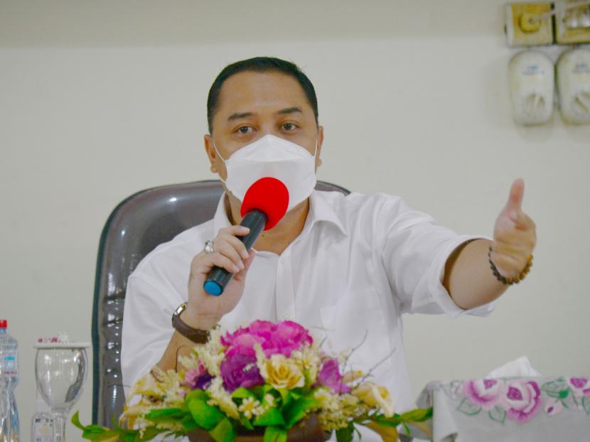 Eri: Kader PDIP tidak Boleh Hanya Berteori. Wali Kota Surabaya Eri Cahyadi