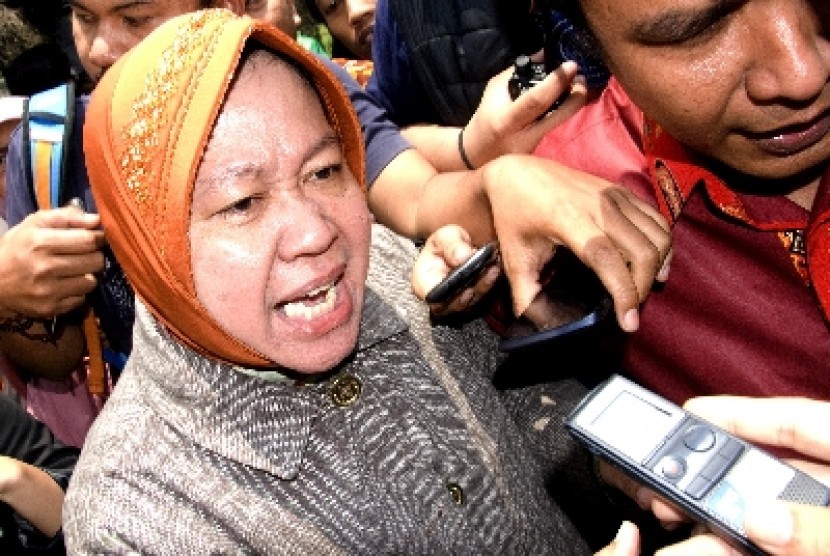 Wali Kota Surabaya Tri Rismaharini.