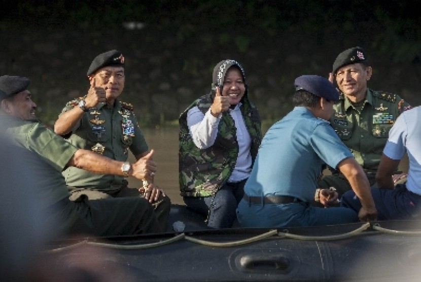 Wali Kota Surabaya Tri Rismaharini.