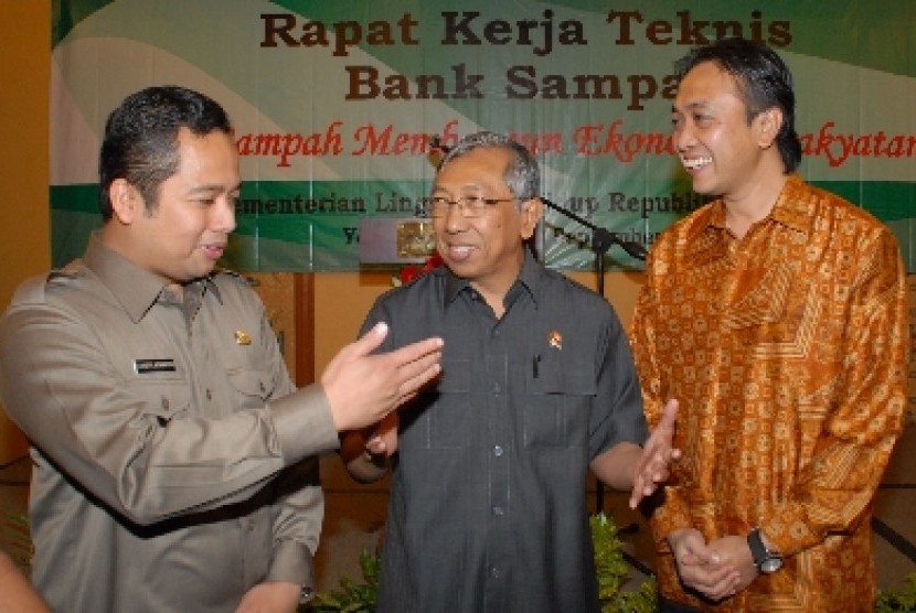 Wali Kota Tangerang Arief R Wismansyah (kiri).
