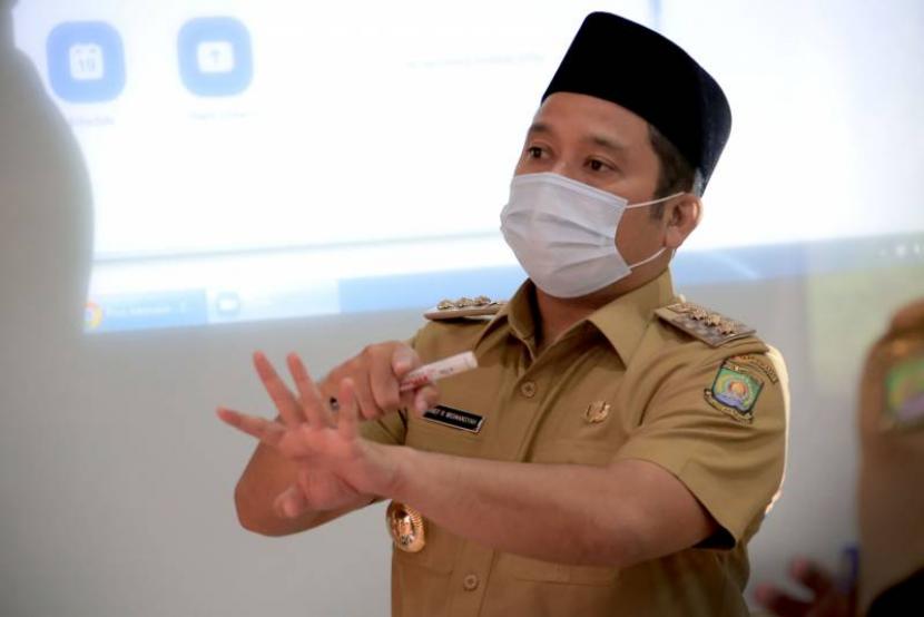 Wali Kota Tangerang Arief Rachadiono Wismansyah. Warga Tangerang Gelar Perayaan Nataru Wajib Surati Polisi 