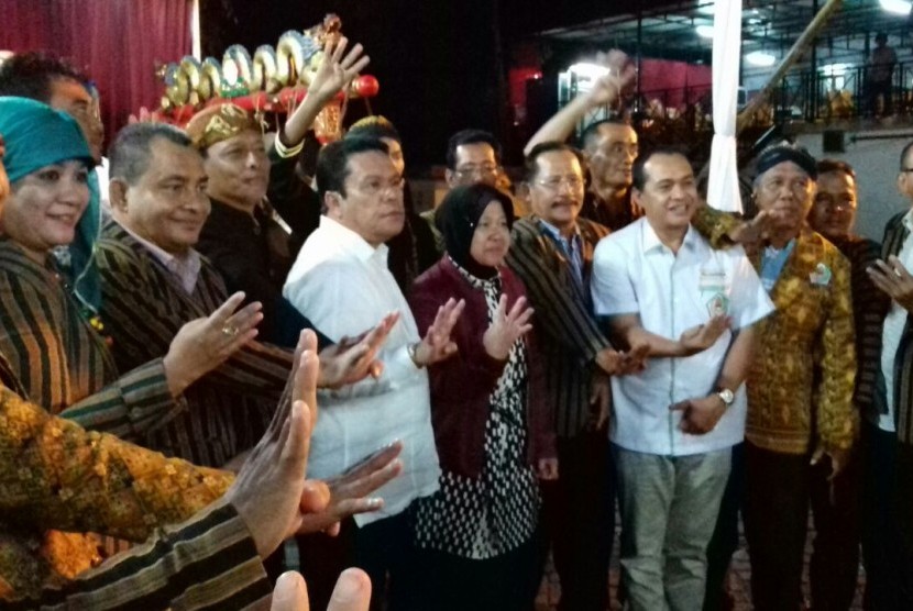 Walikota Surabaya Tri Rismaharini mengunjungi Kota Pematangsiantar, Sumatera Utara