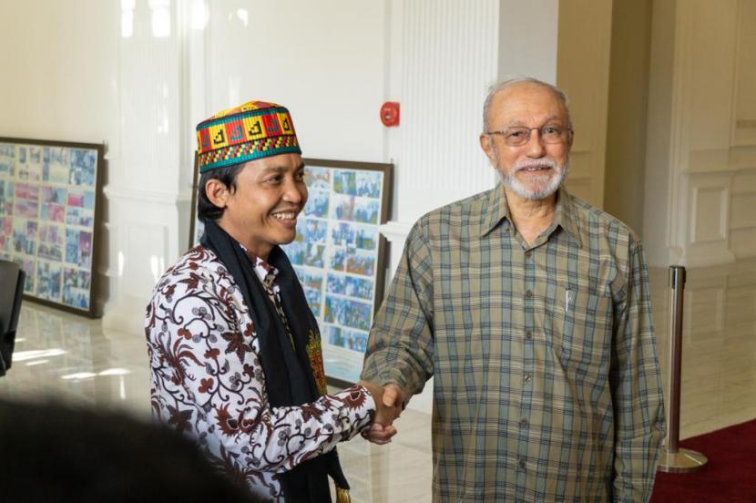 Wamen ATR, Raja Juli Antoni mengunjungi Wali Nangroe Aceh Darussalam.