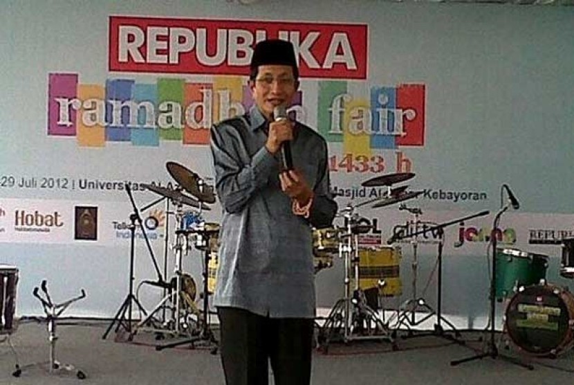 Wamenag Nasaruddin Umar saat membuka Republika Ramadhan Fair 2012