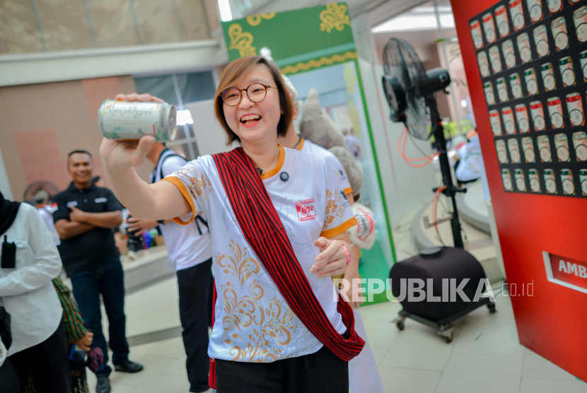 Wamenekraf Irene Umar menghadiri Festival Jamu di Epiwalk, Jakarta Selatan,