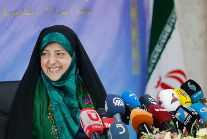 Wapres Iran untuk Urusan Wanita dan Keluarga, Masoumeh Ebtekar, positif terinfeksi Corona. Ilustrasi.