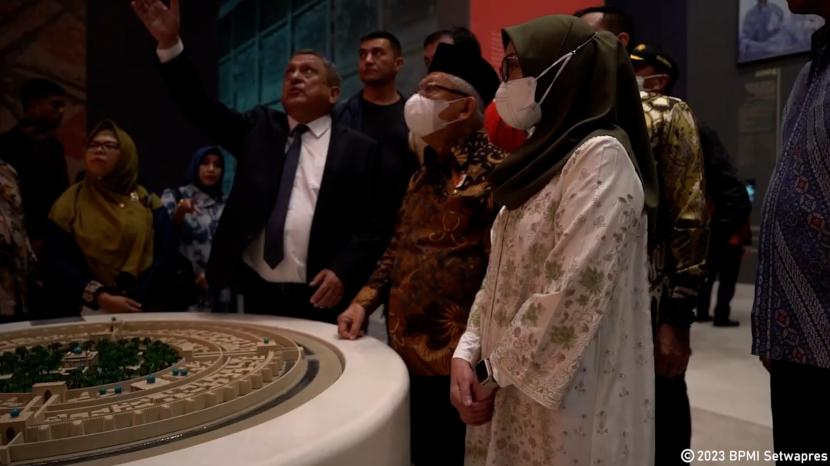 Wapres KH Maruf Amin mengunjungi Museum Peradaban Islam di Taskhent, Uzbekistan