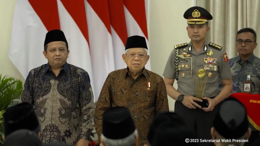 Indonesian Vice President (VP) Maruf Amin