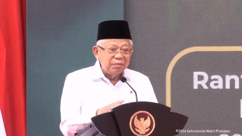 Wapres KH Maruf Amin akan meresmikan Banten Halal Festival Ramadhan di PIK 2, Tangerang, Banten, Selasa (2/4/2024).