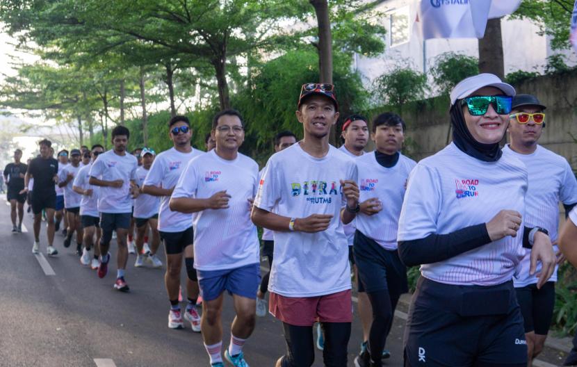 Warga Bandung antusias ikuti Road to Digiland Run 2024