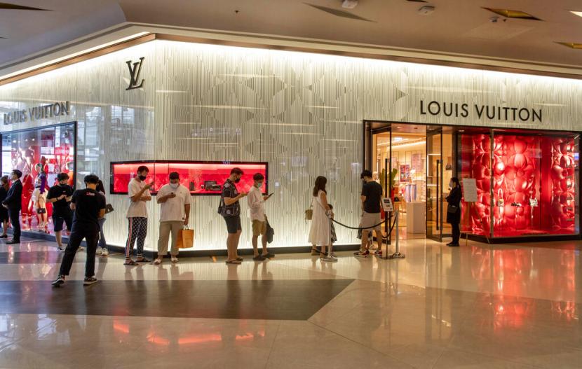 Label fesyen asal Prancis, Louis Vuitton, memamerkan koleksi terbarunya pada hari terakhir Paris Fashion Week (Foto: ilustrasi Louis Vuitton)