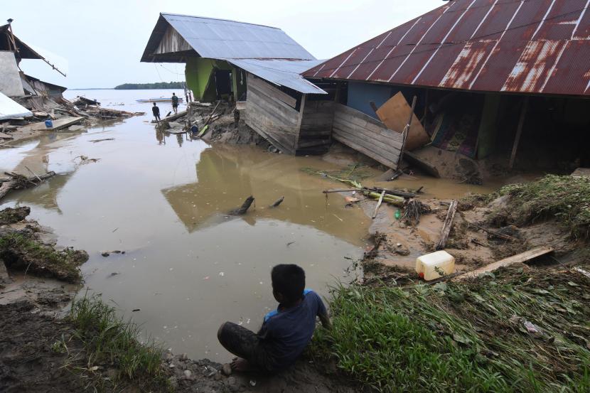 Ilustrasi. Badan Nasional Penanggulangan Bencana (BNPB) mencatat kejadian banjir paling banyak terjadi selama satu pekan pada 25-31 Juli 2022.