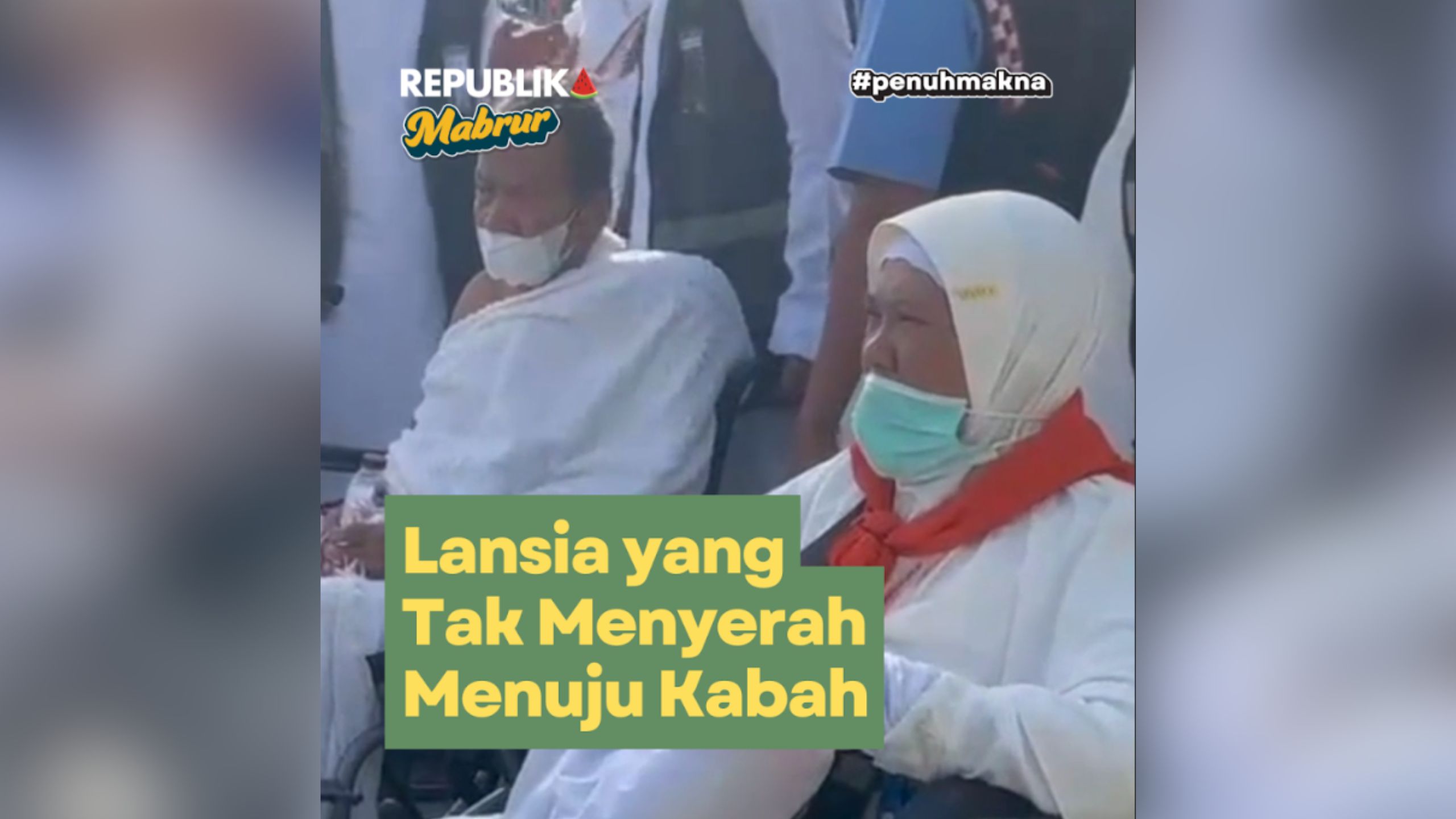 Warga berusia lanjut, seratus tahun, Sutiah, berangkat ke Tanah Suci Makkah dan Madinah di waktu spesial, musim haji 2025.