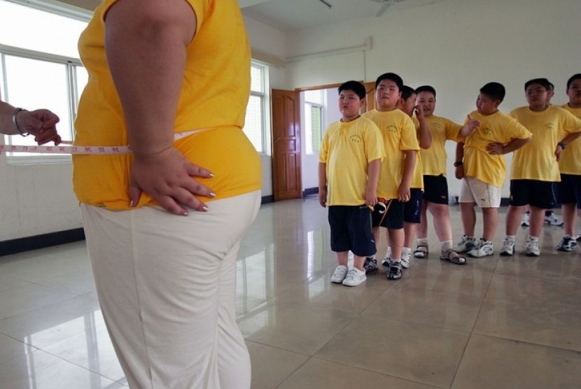 Warga Cina yang banyak mengalami obesitas atau kegemukan