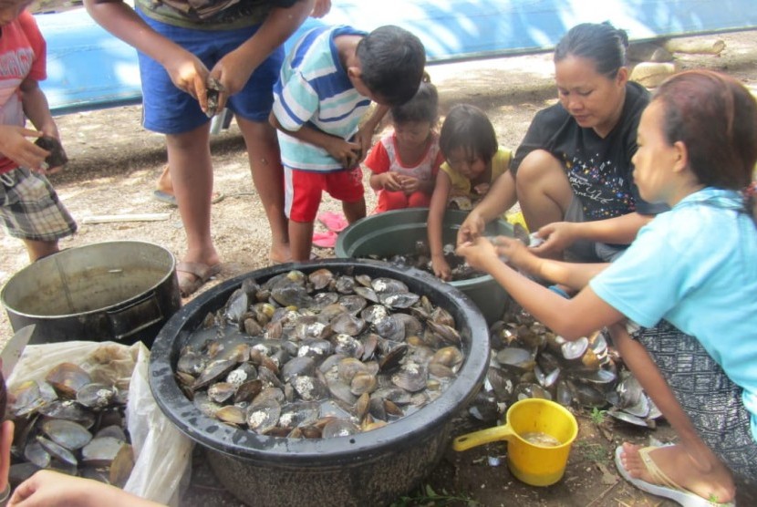 Warga di sekitar sungai mengolah remis menjadi berbagai jenis makanan khas Muba. 