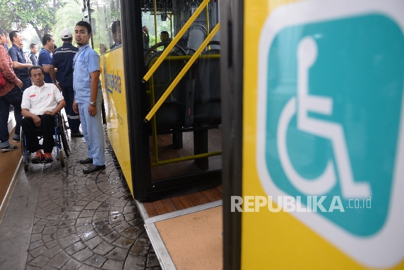 NTB Luncurkan Bus Ramah Penyandang Disabilitas (ilustrasi).