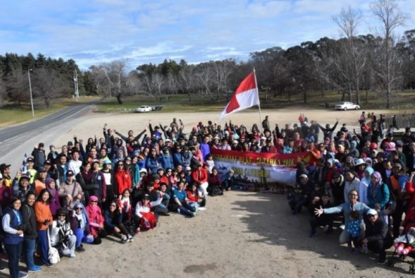 Warga Indonesia berkumpul di Danau Griffin