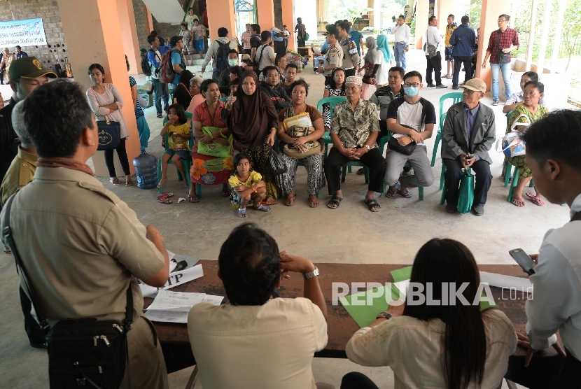 Suasana Rusunawa Marunda Blok 11, Cilincing, Jakarta Utara, Senin (22/2). (Republika/Yasin Habibi)