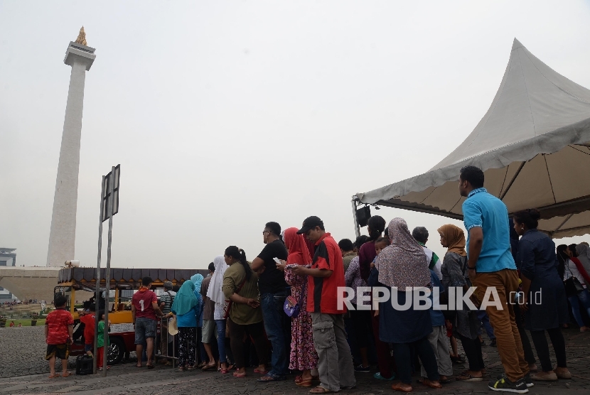 Kawasan Monumen Nasional (Monas) di Jakarta