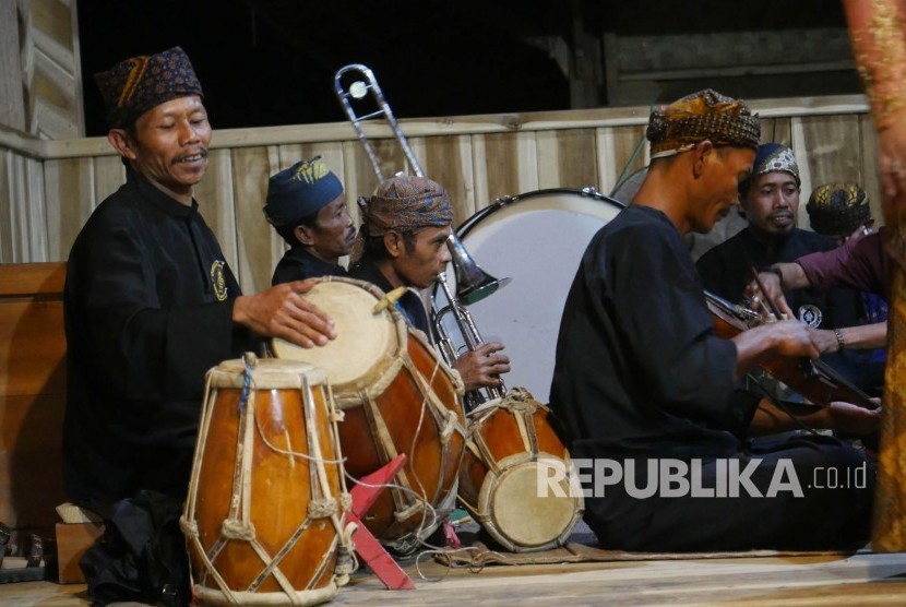 Kelompok musik tradisional Jawa Barat. (Ilustrasi)