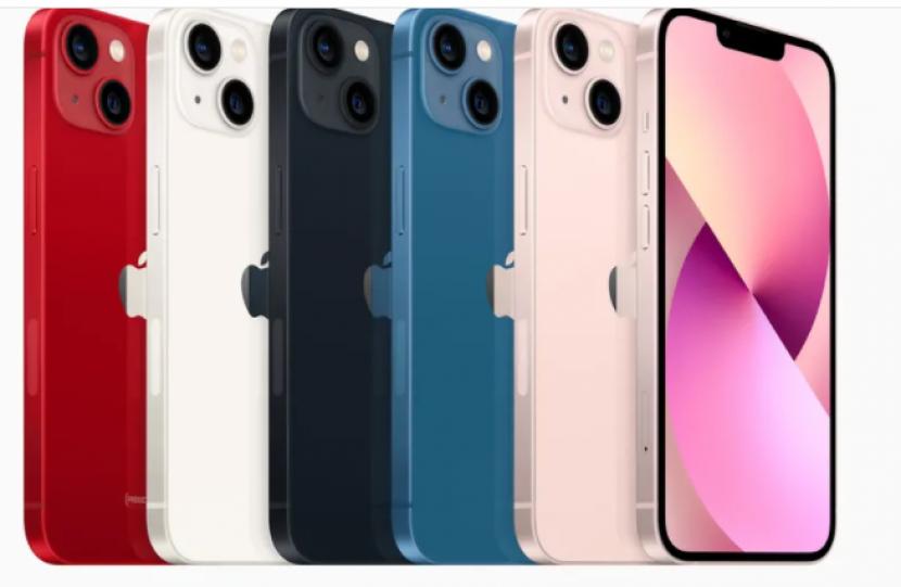 Warna-warna iPhone 13 dan iPhone 13 mini.