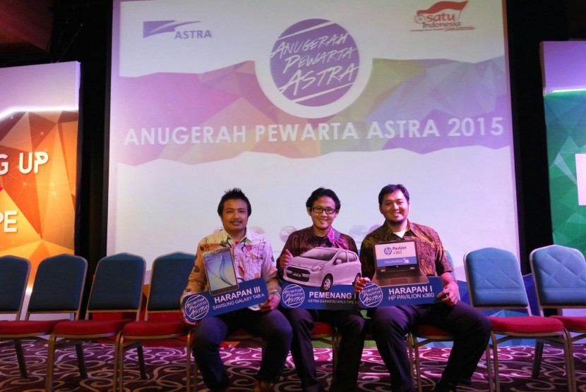 Wartawan Republika mendominasi ajang Anugerah Pewarta Astra (APA) 2015