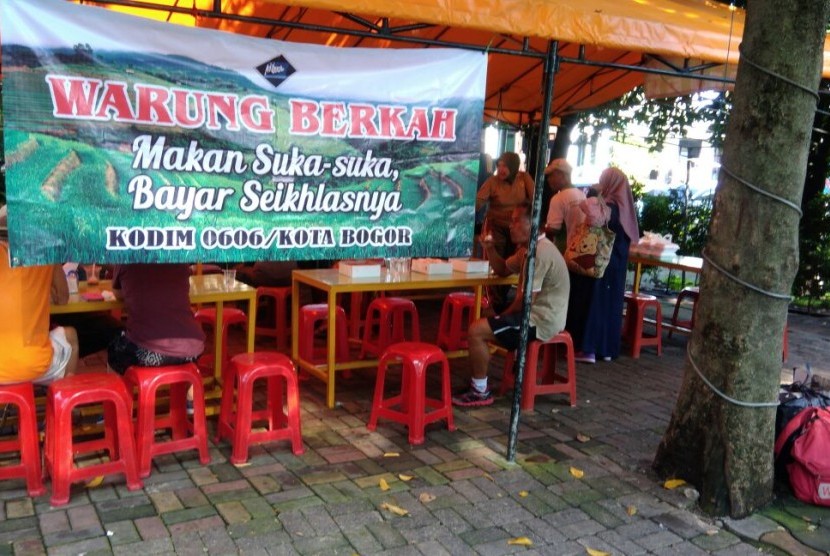 Warung Berkah Kodim Bogor.