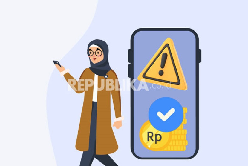 Waspadai pinjaman online ilegal.