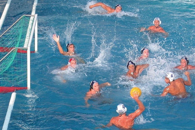 Water polo (illustration)