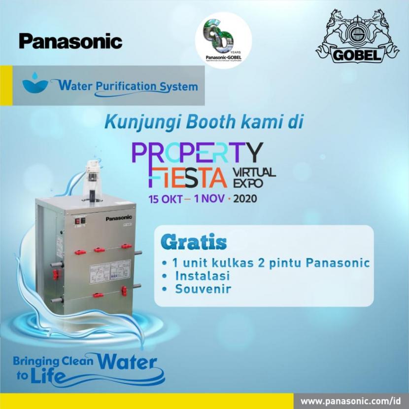 Water Purification System FP-10LMSM1, Panasonic menyedaikan alat  pembersih air dan lebih higienis.