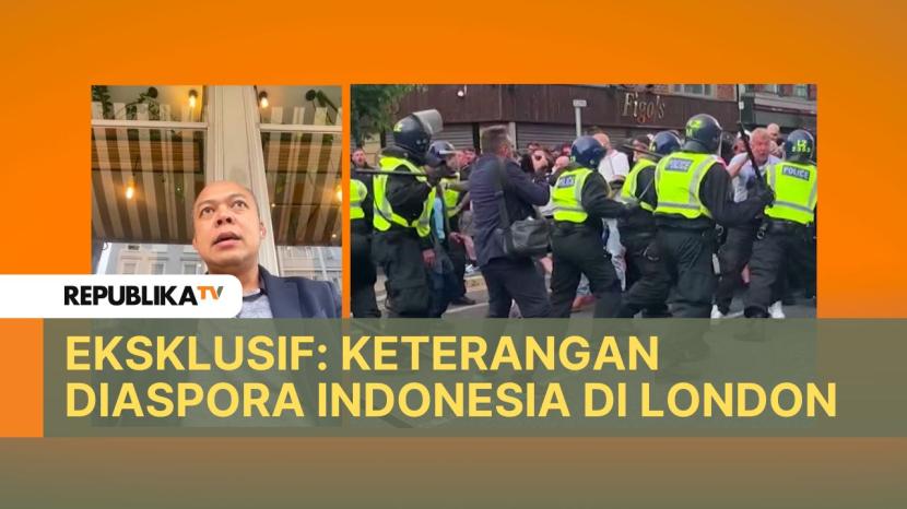 Wawancara diaspora Indonesia di London terkait ricuh beberapa kota di Inggris