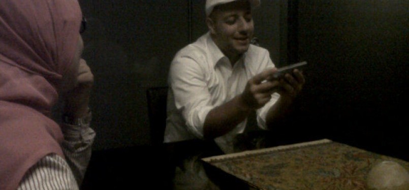 Maher Zain during the exclusive interview with Republika on Monday.