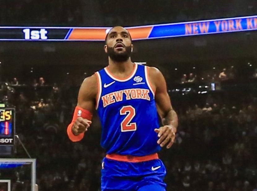 Wayne Ellington dilepas New York Knicks.