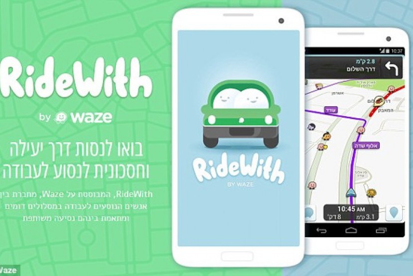 Waze Rider mudahkan pengguna Carpool dapatkan tumpangan. 