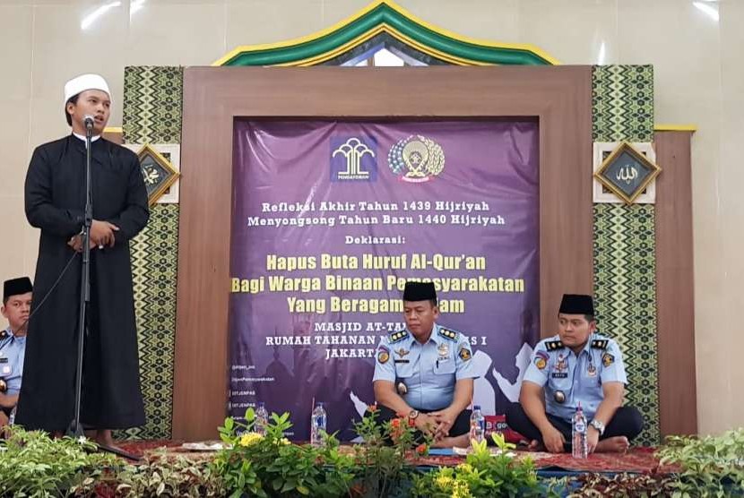 WBP Se-Indonesia Deklarasi Hapus Buta Huruf Al-Quran