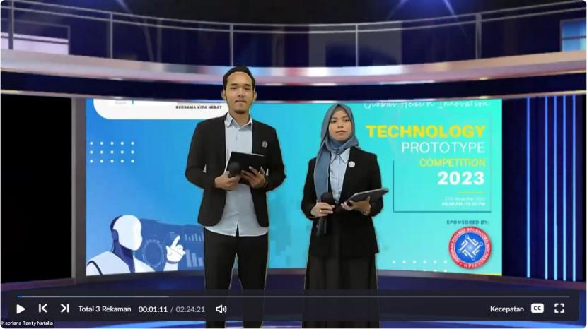 Webinar dan lomba prototype yang diselenggarakan Himpunan Mahasiswa Pascasarjana Fakultas Ilmu Keperawatan UI. 