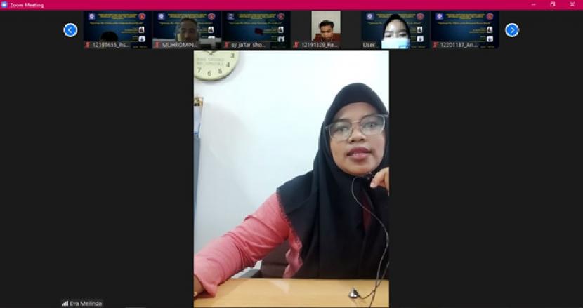 Webinar dengan mengusung tema 