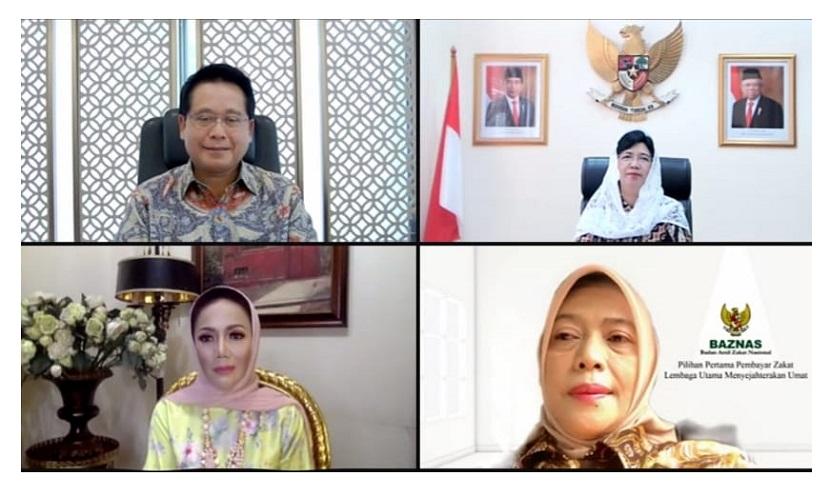 Webinar Perempuan Tangguh yang Menginspirasi bagi Pembangunan Ekonomi Syariah Indonesia.
