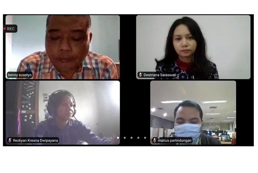 webinar Pusat Mata Kuliah Pengembangan Kepribadian Universitas Brawijaya dengan tema 